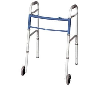 Carex Classics Dual Release Folding Walker - Case of 4 - Image 1