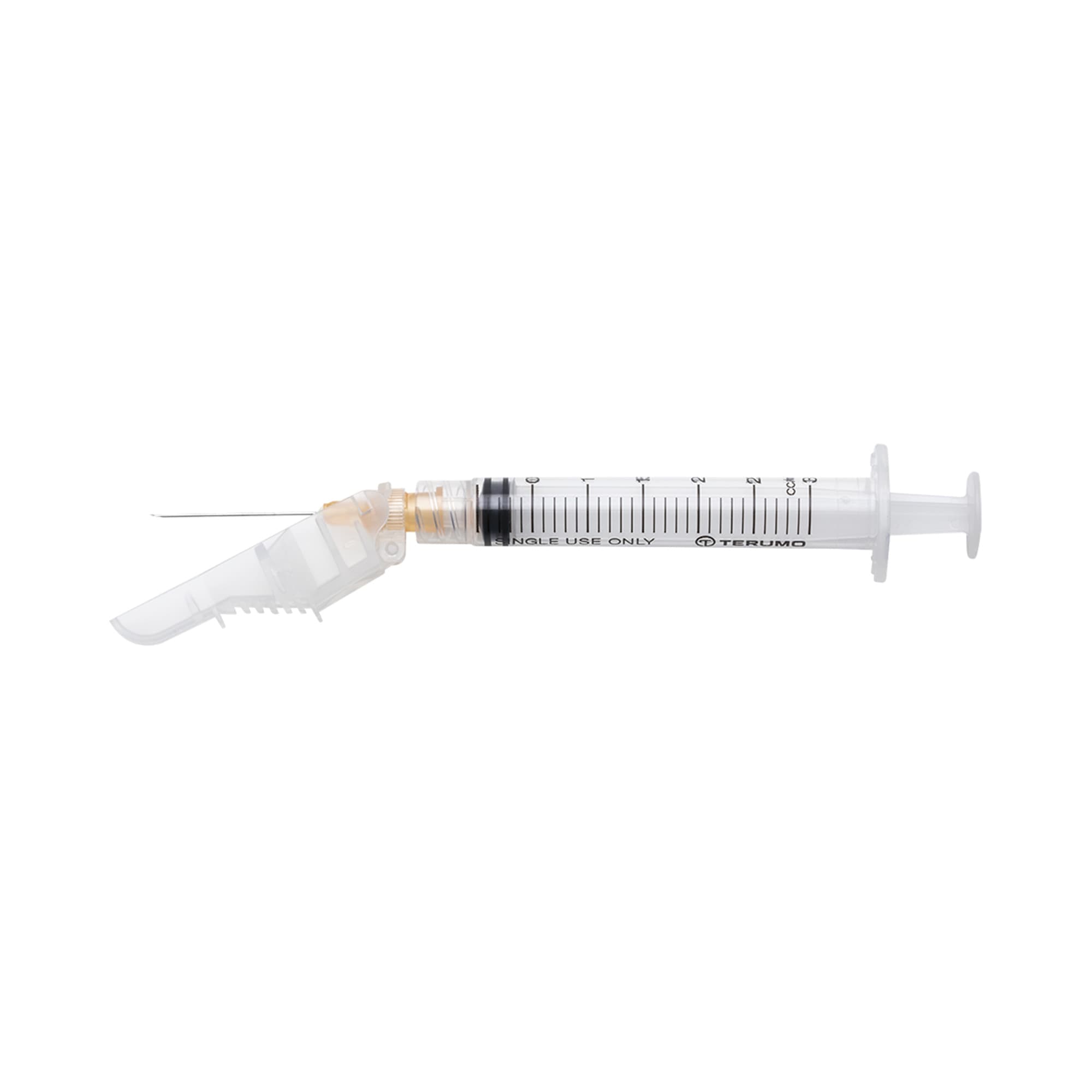 Terumo Surguard3 Syringe with Safety Needles Needle 3cc, 25G x 5/8" - Case of 400 - Image 1