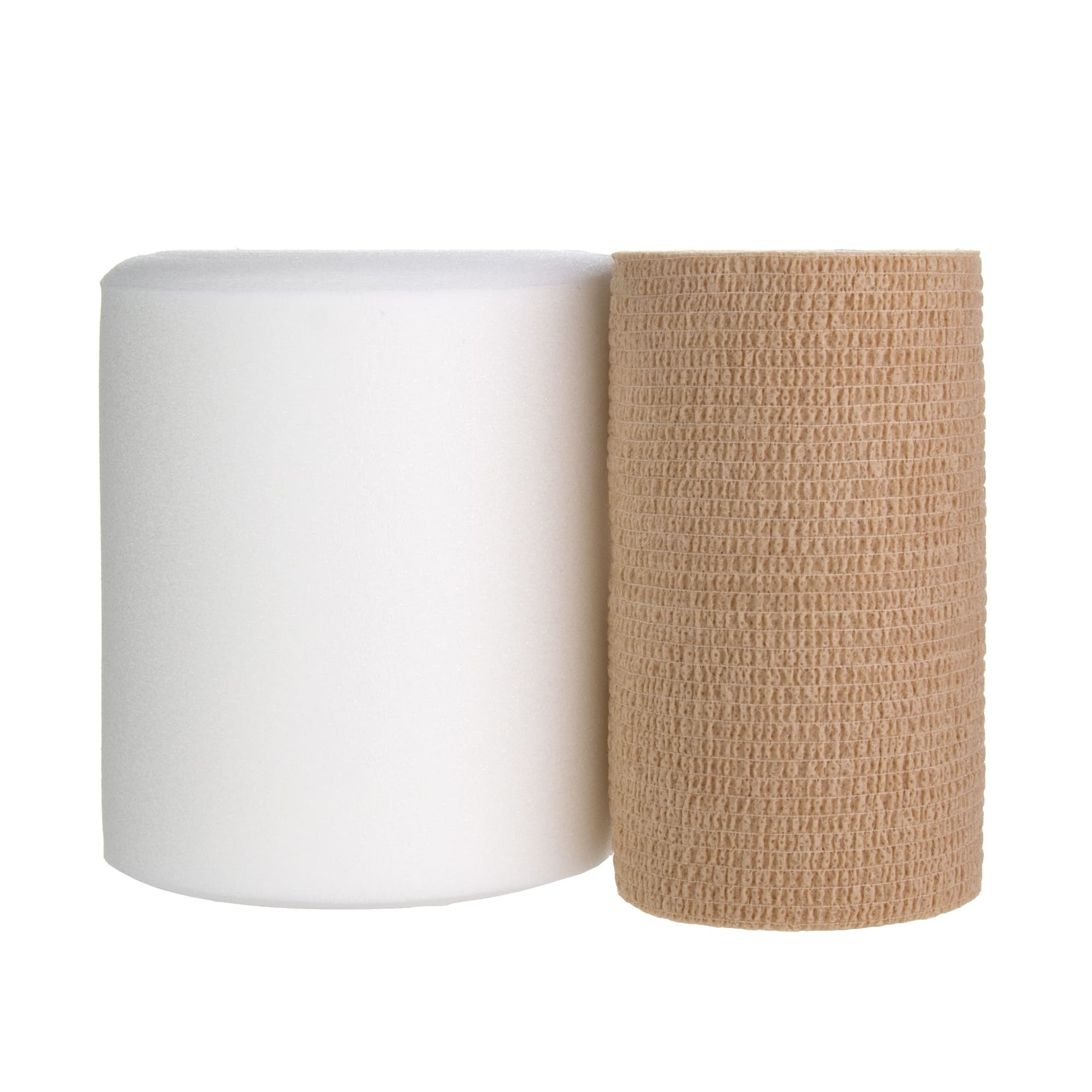 DermaRite FlexPress2 Lite Two Layer Compression Bandage System, Tan-White - Image 3