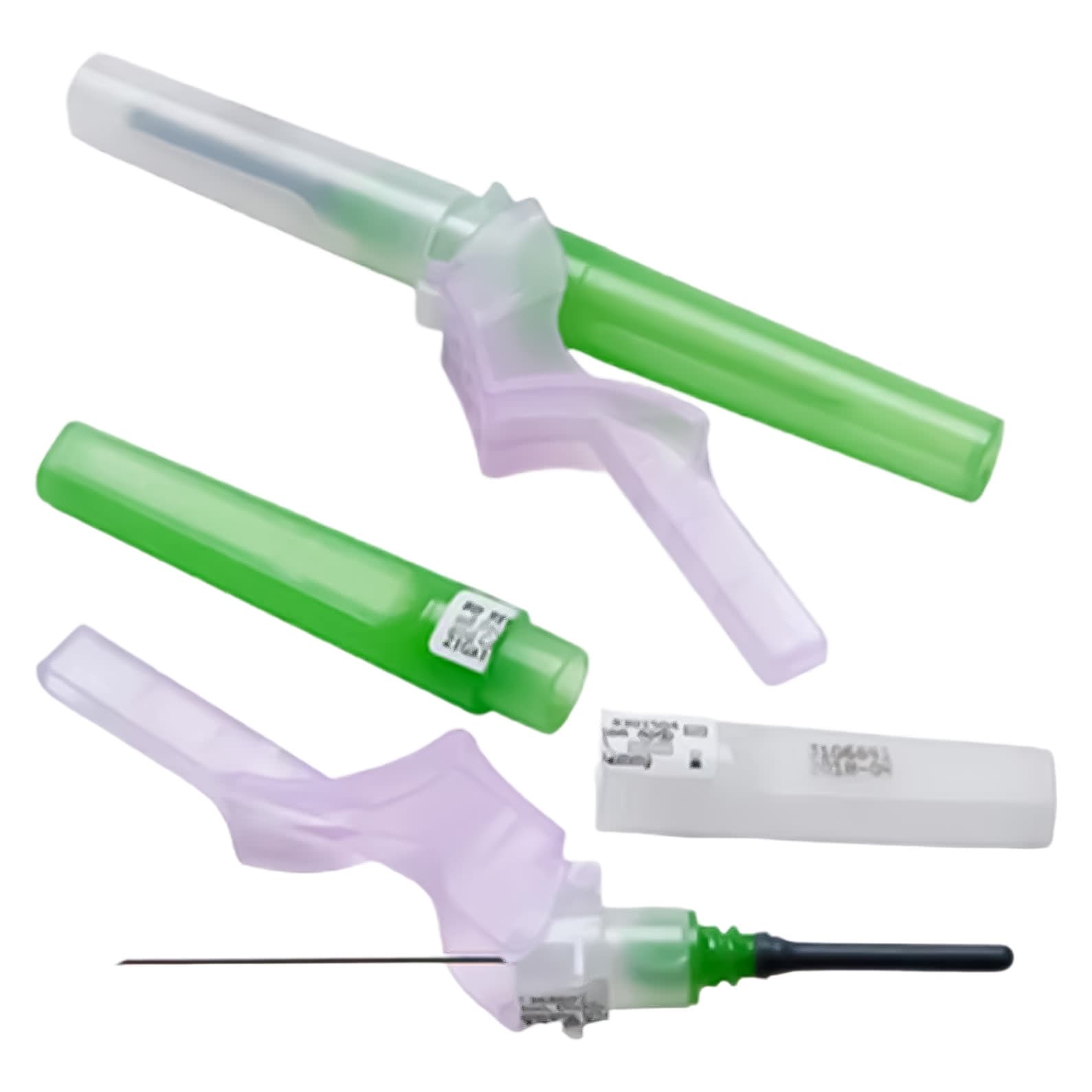BD Vacutainer Eclipse blood collection needle with preattached holder, 22 Gauge - Case of 100 - Image 1