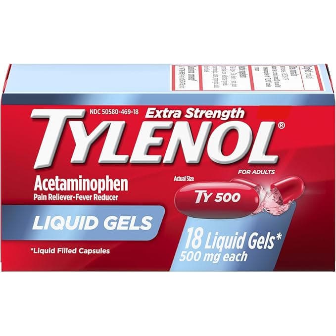 Tylenol Extra Strength Tylenol Liquid Gel
