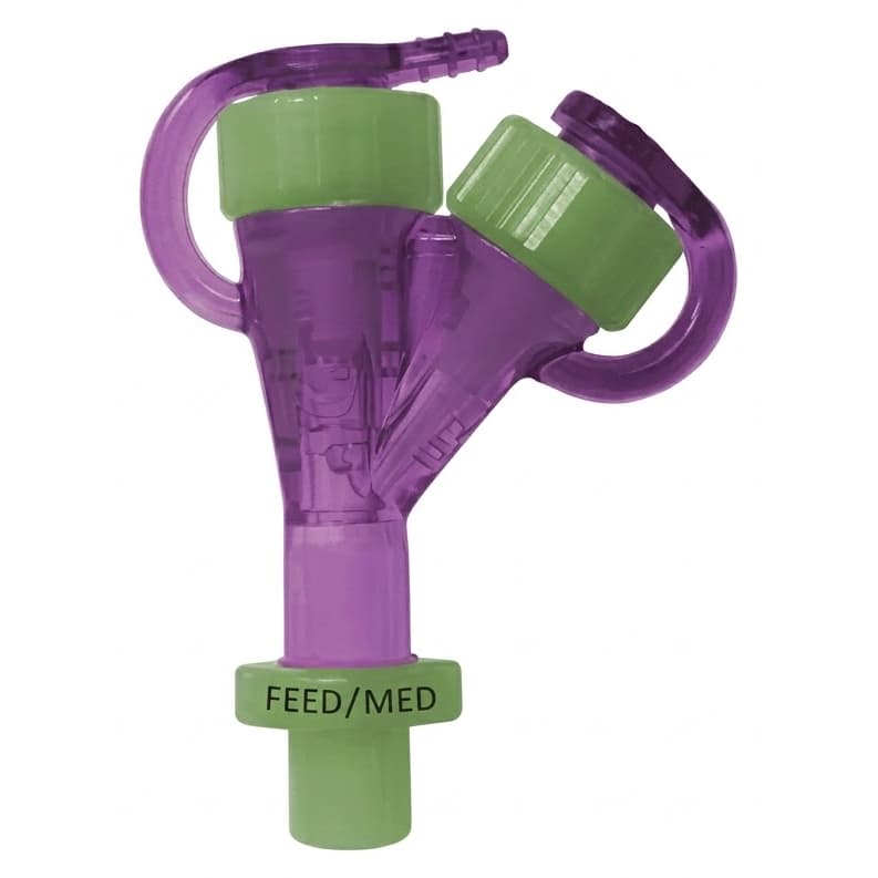 AMT ENFit Single-Port to Y-Port Adapter - Image 1