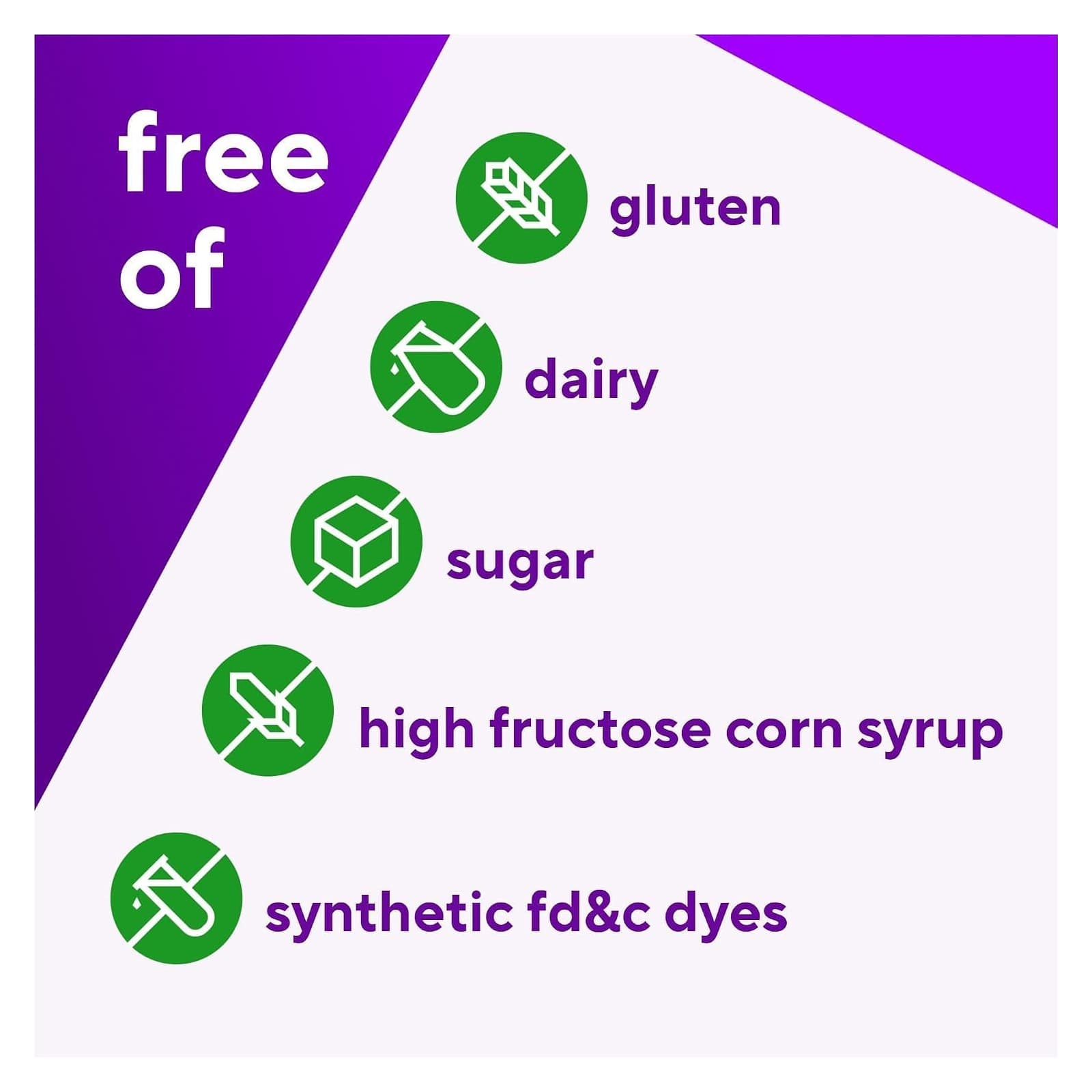 Vitafusion FiberWell Fiber Gummies, Berry and Peach Flavor - Image 3