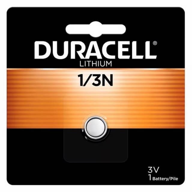 Duracell 1/3 N Cell 3V Lithium Battery Disposable