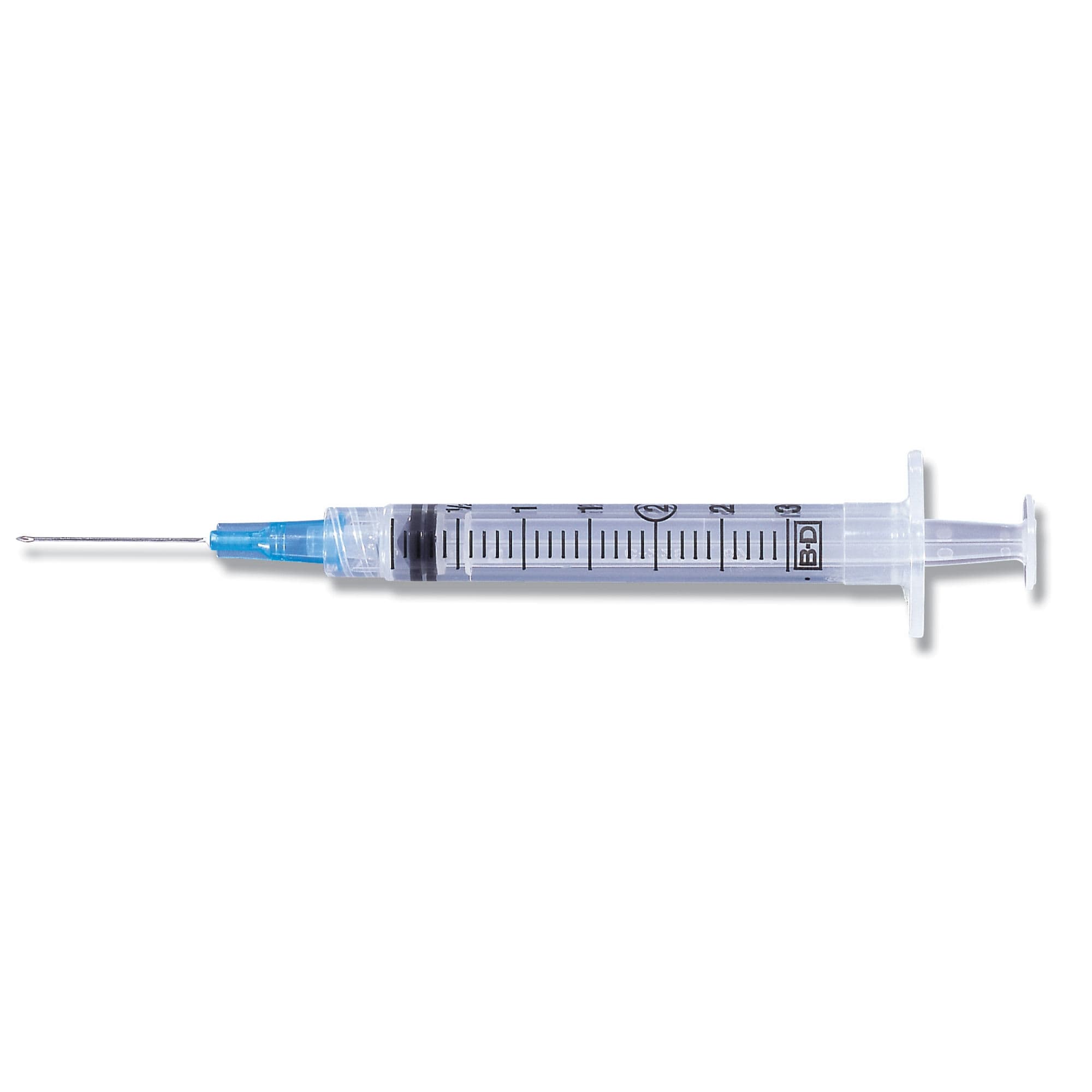 BD 3 mL Disposable Syringe with Hypodermic Needle, 21 Gauge, 1 Inch - Each - Image 1