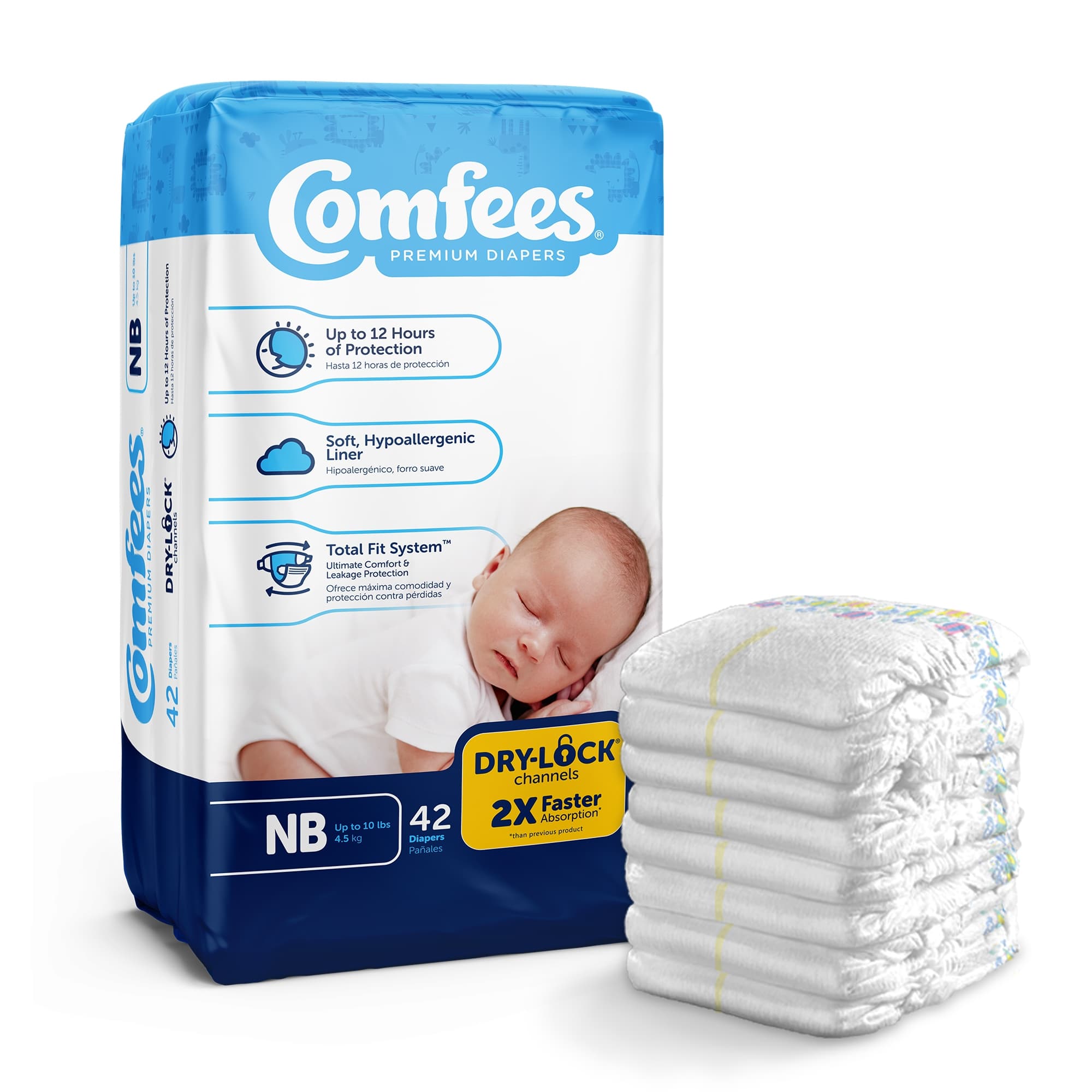 Comfees Premium Baby Diapers
