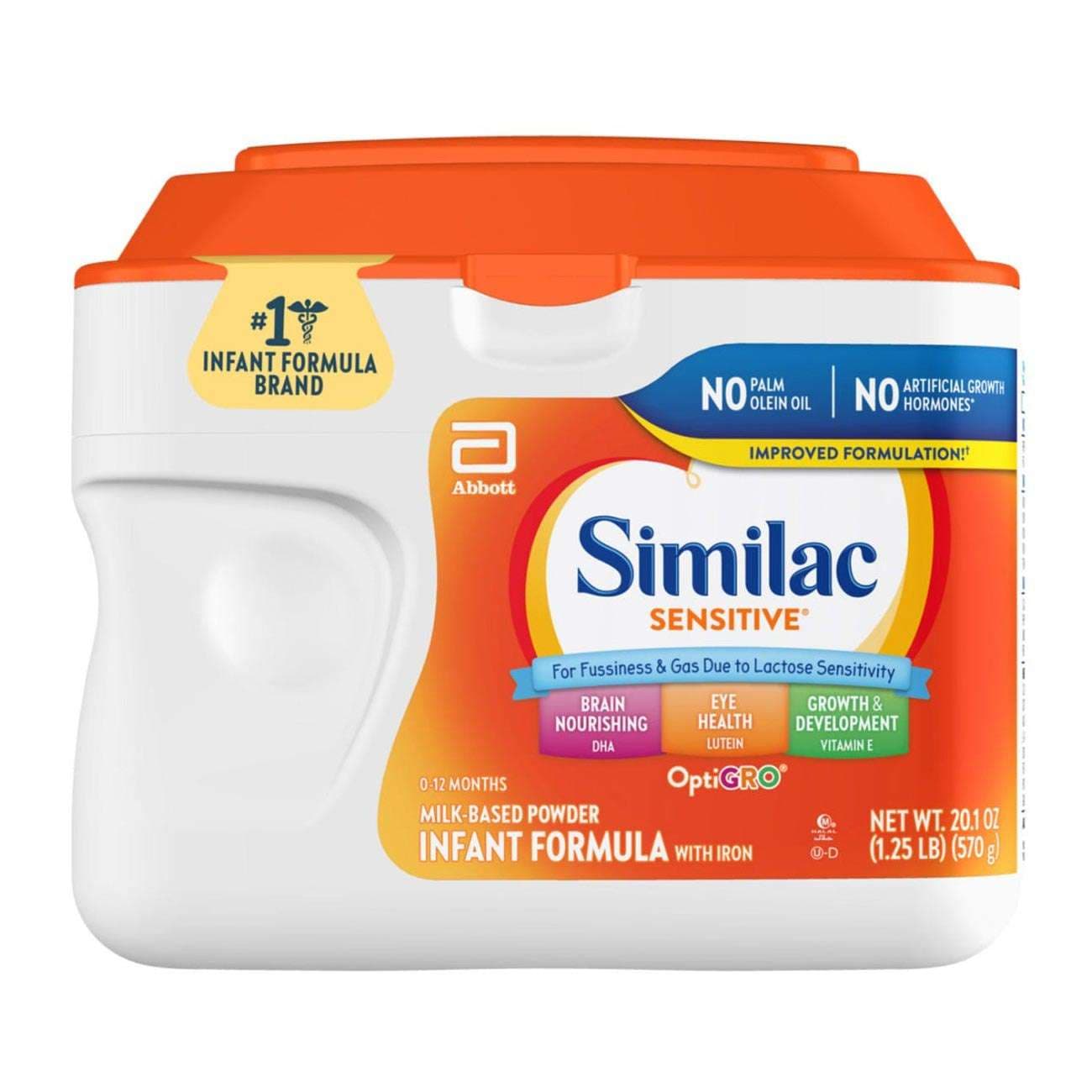Similac Sensitive Infant Formula with Iron, 20.1 oz - Each - Image 1