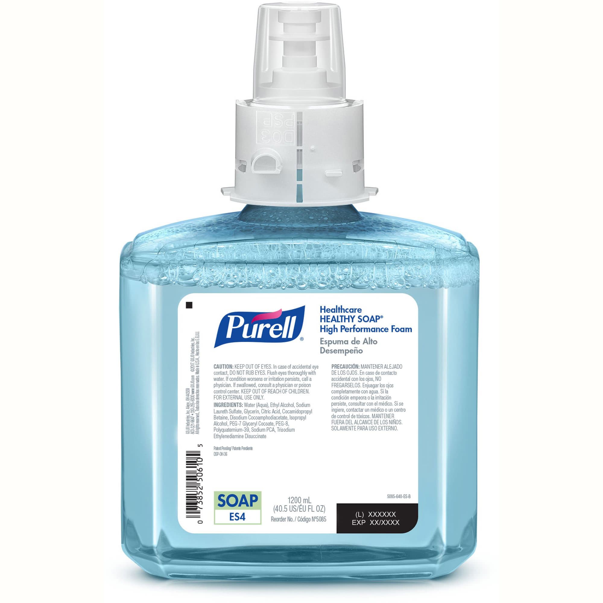 Purell Healthcare CRT Healthy Soap Refill for ES4 Dispenser, 1,200 ml - Case of 2 - Image 2