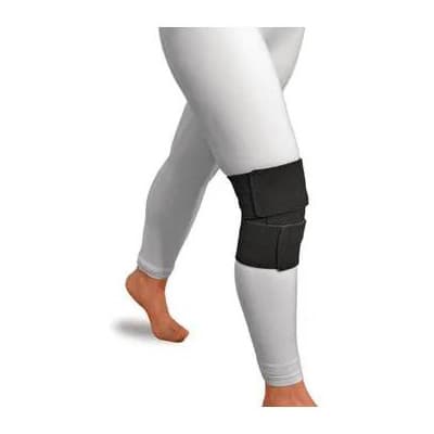 ReadyWrap Lower Extremity Knee Garment, Small, Black - Image 1