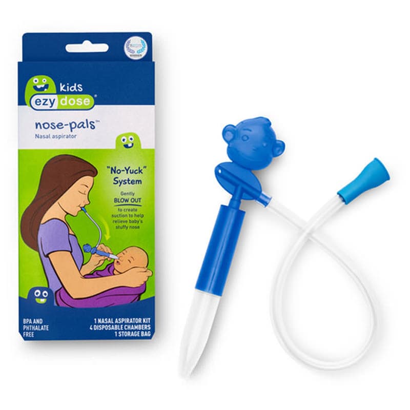 Ezy Dose Kids Nose Pals Nasal Aspirator, Reusable - Each - Image 1