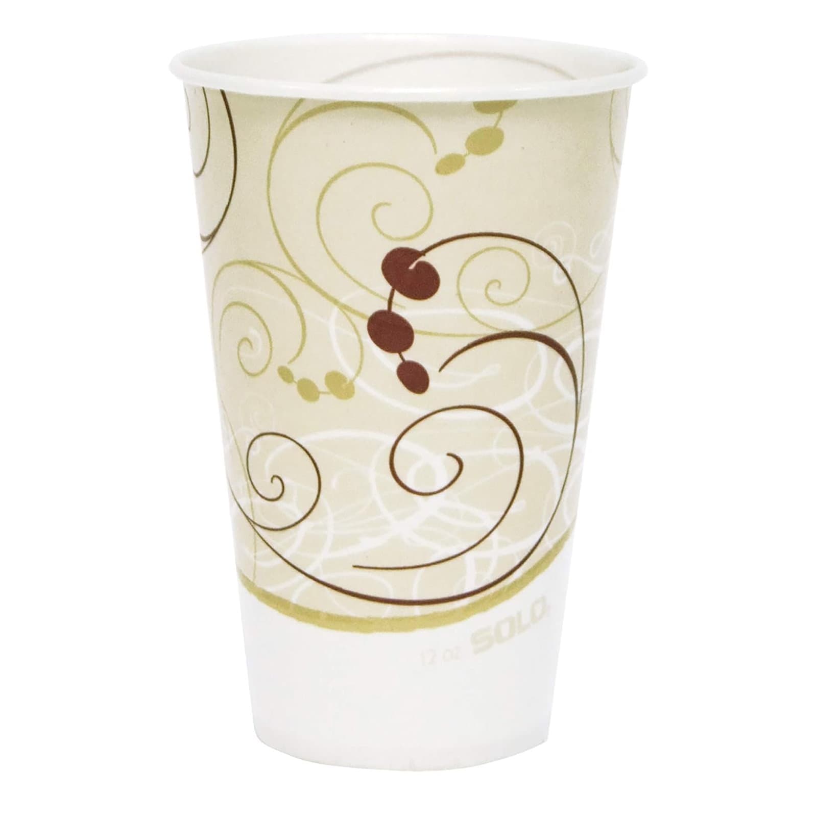 Solo Drinking Cup Symphony Print Without Graduations Without Handle Cold, 12 oz. - Sleeve of 100 - Image 1