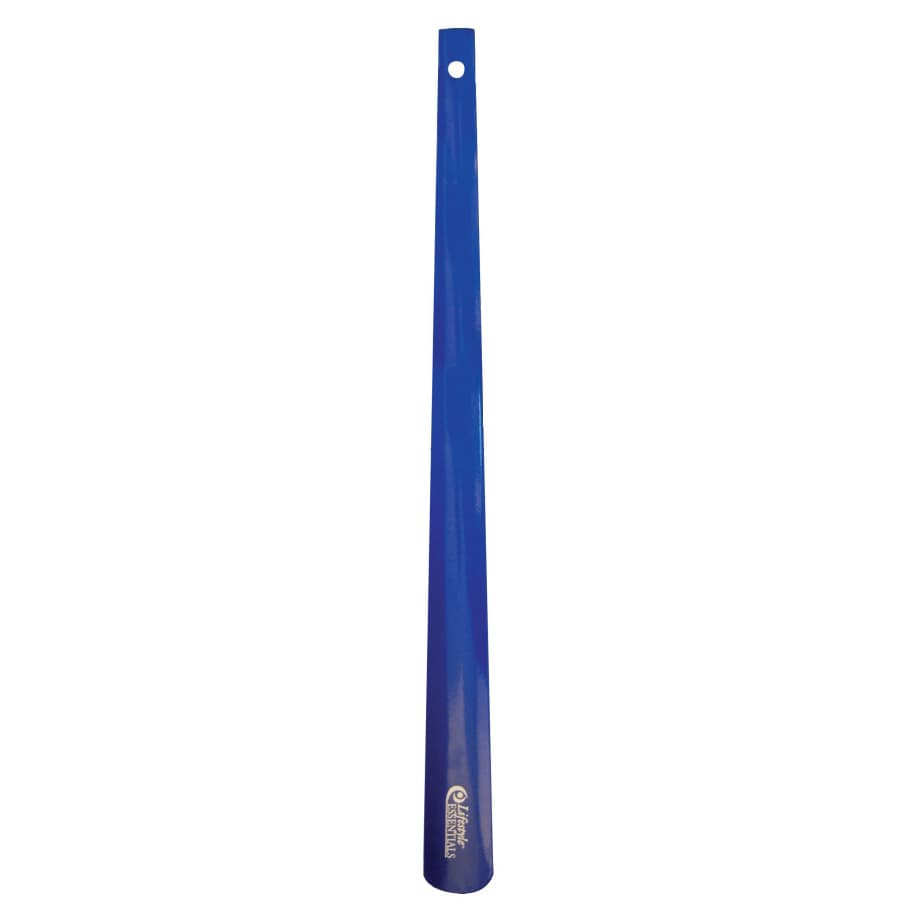 Drive Metal Shoe Horn, Blue, Long, 23 Inch