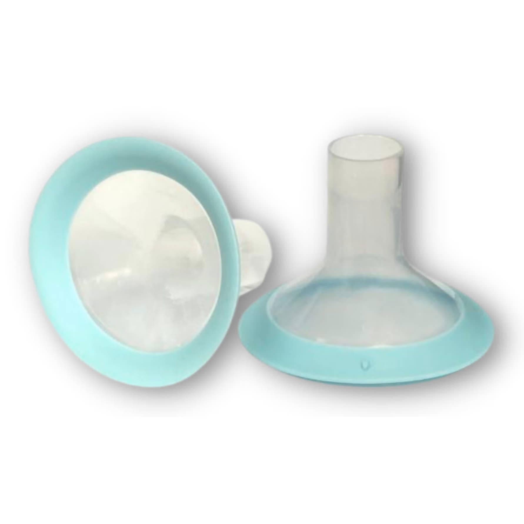 Zomee Flex Reusable Plastic Breast Shield Set, 28mm - Set of 2 - Image 1