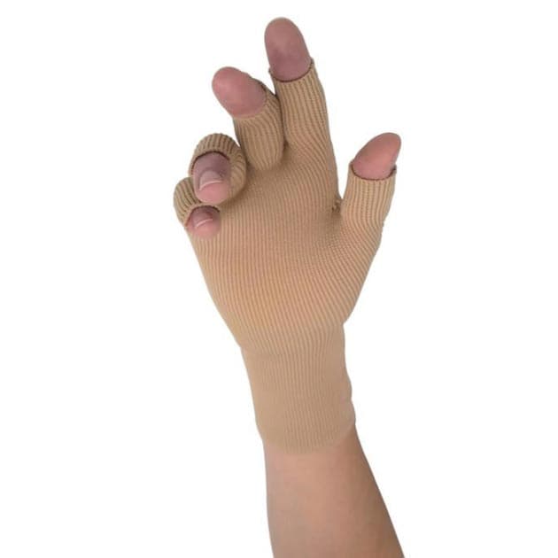 Jobst Bella Strong Glove, 20-30 mmHg, Size 4, Beige - Image 1