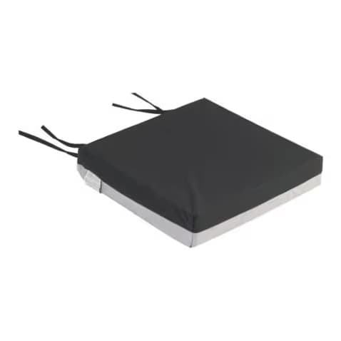 Gel-U-Seat Lite Gel Seat Cushion, Black, 16 W x 16 L x 3 D Inch - Case of 4 - Image 1