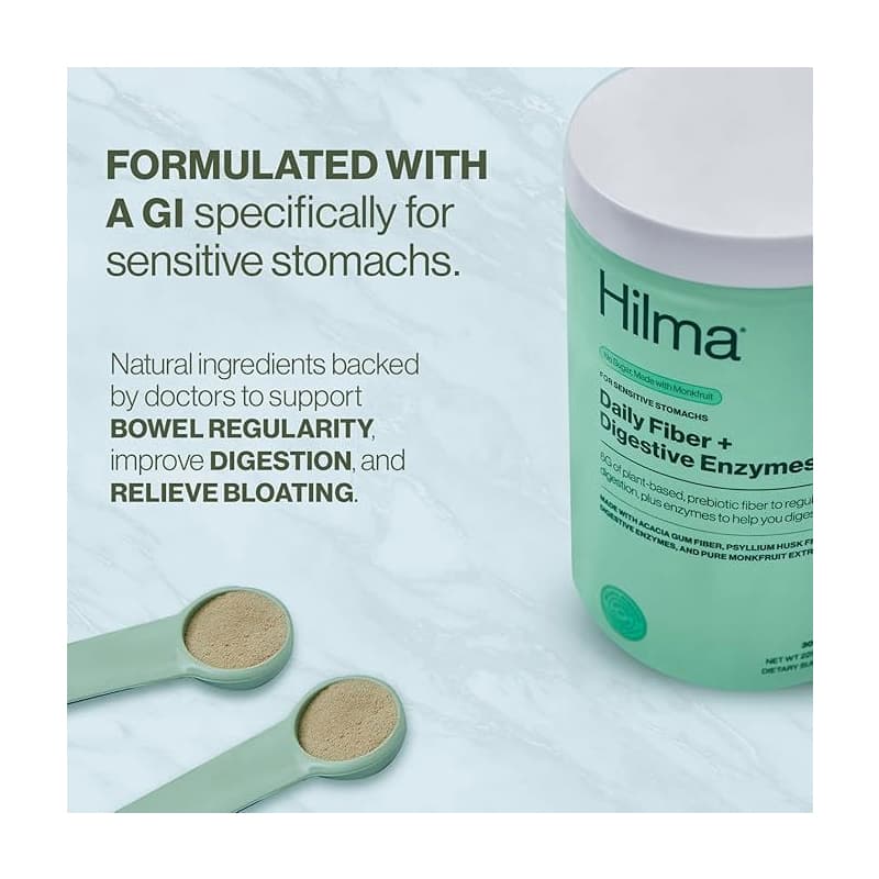 Hilma's Daily Fiber + Digestive Enzymes, 6 g - Each - Image 2