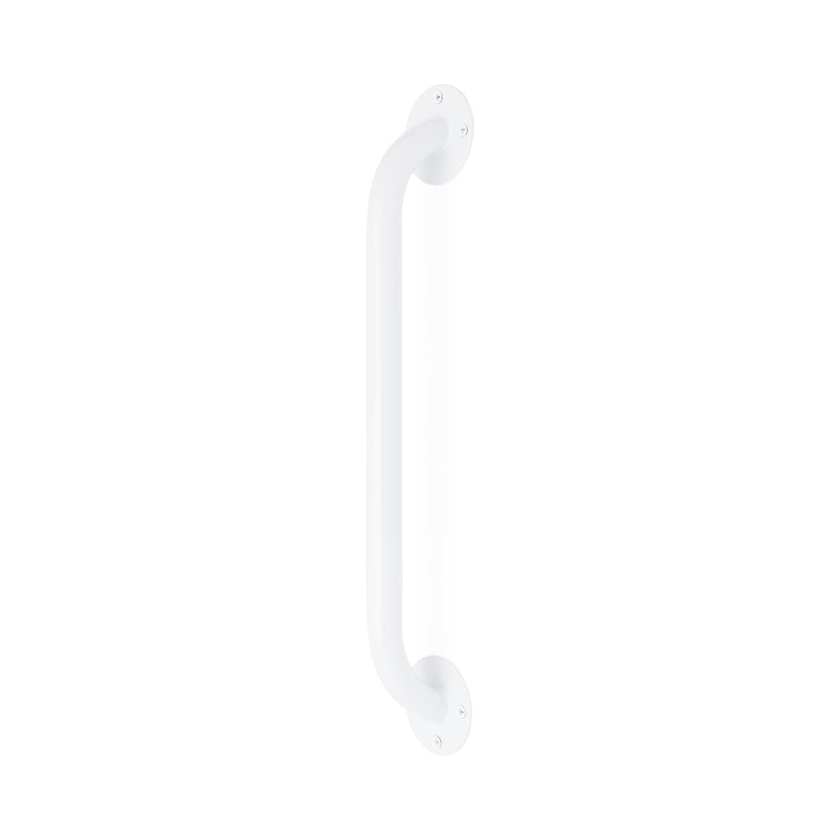 Medline White Enameled Grab Bars, Grab Bar 16" White - Each - Image 1