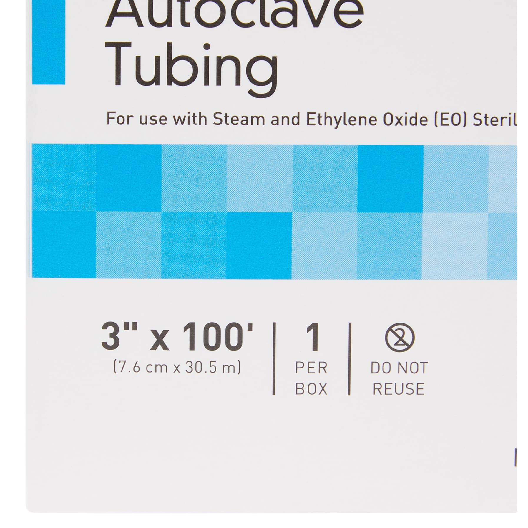 McKesson Sterilization Tubing, 3 Inch X 100 Foot - Case of 8 - Image 1
