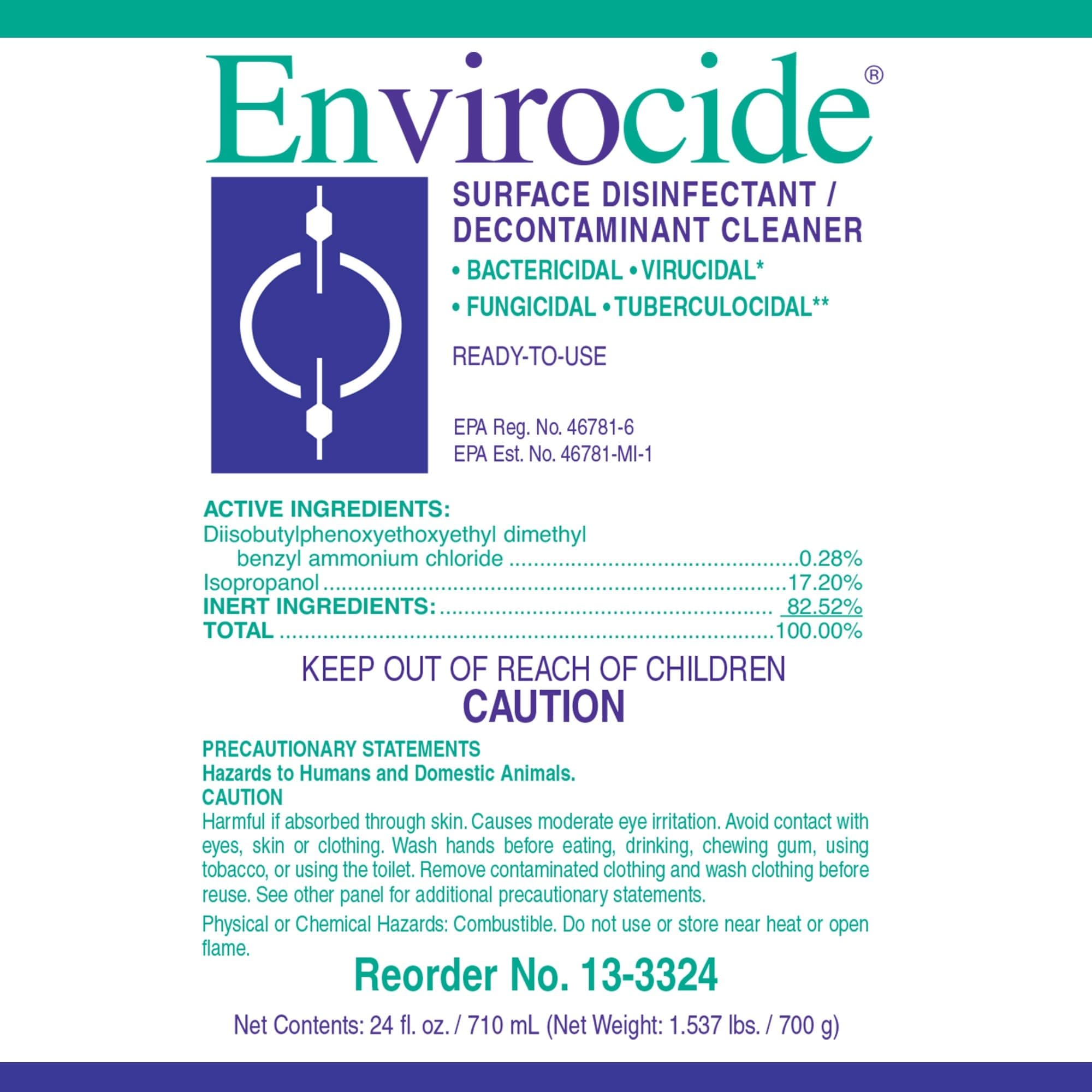 Envirocide Surface Disinfectant Cleaner - Image 2