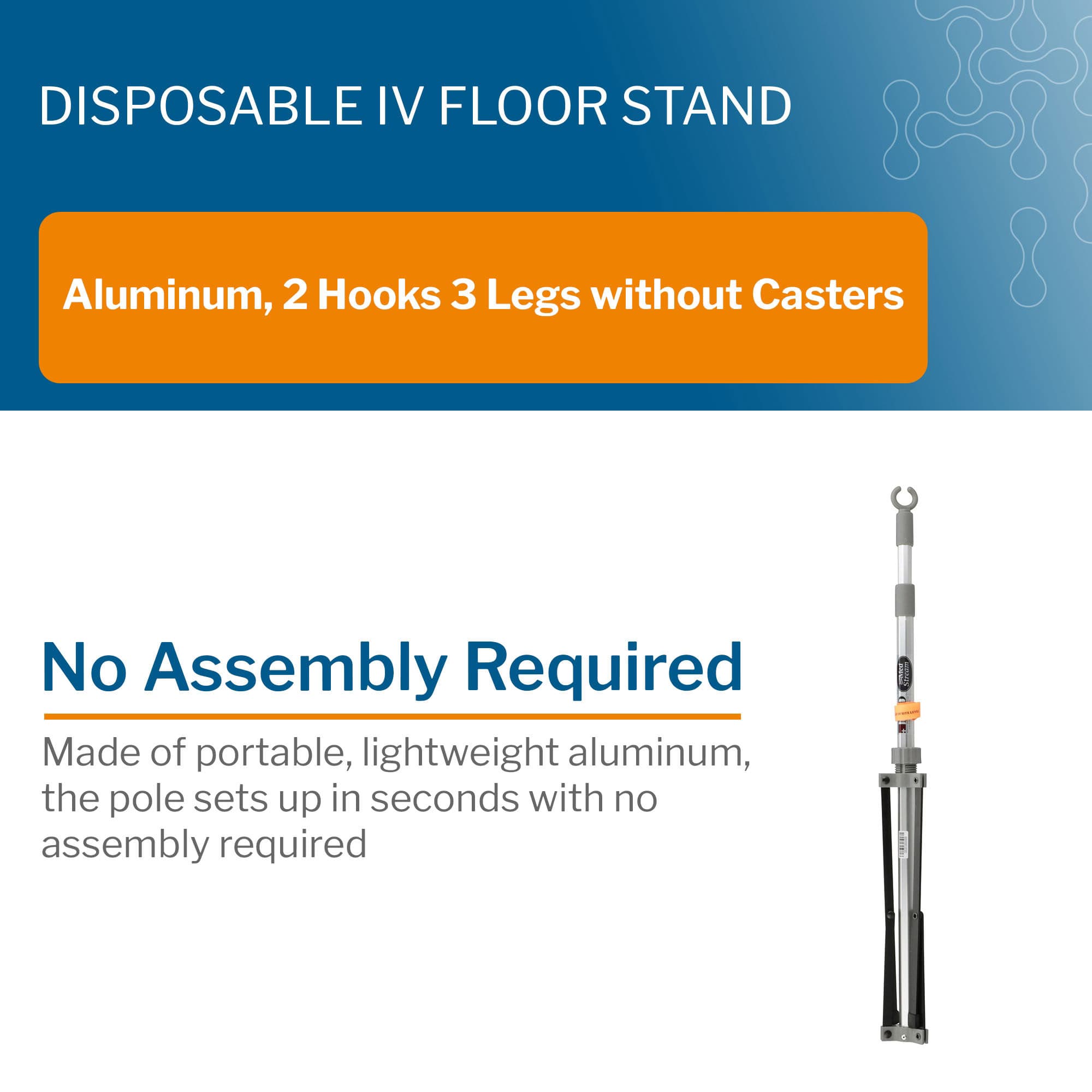 McKesson Medstream Disposable IV Stand - Image 2
