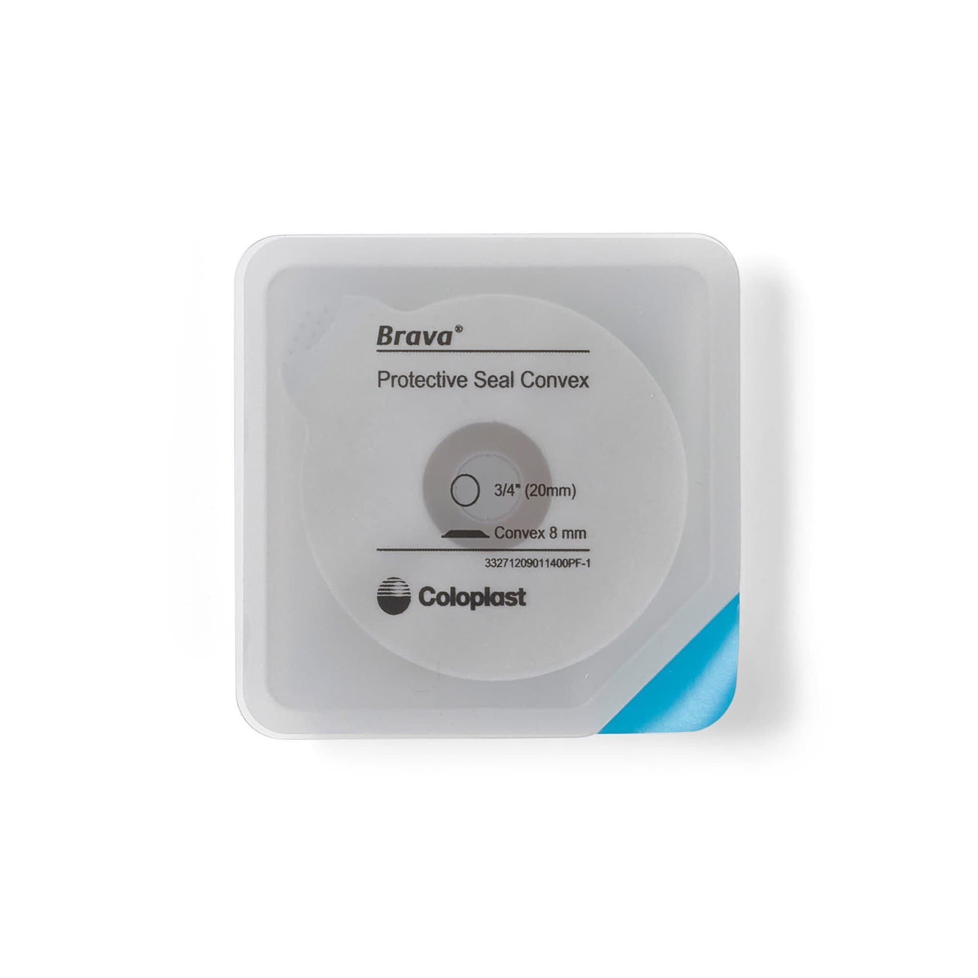 Brava Protective Convex Ostomy Seal, 3/4 Inch Starter Hole - Box of 10 - Image 1