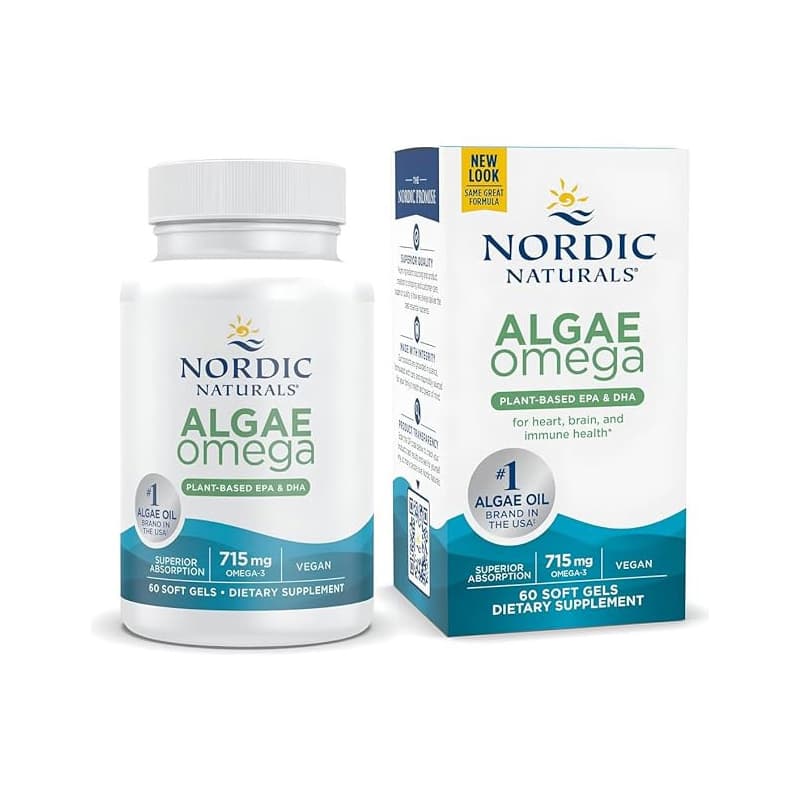 Nordic Naturals Algae Omega - Bottle of 60