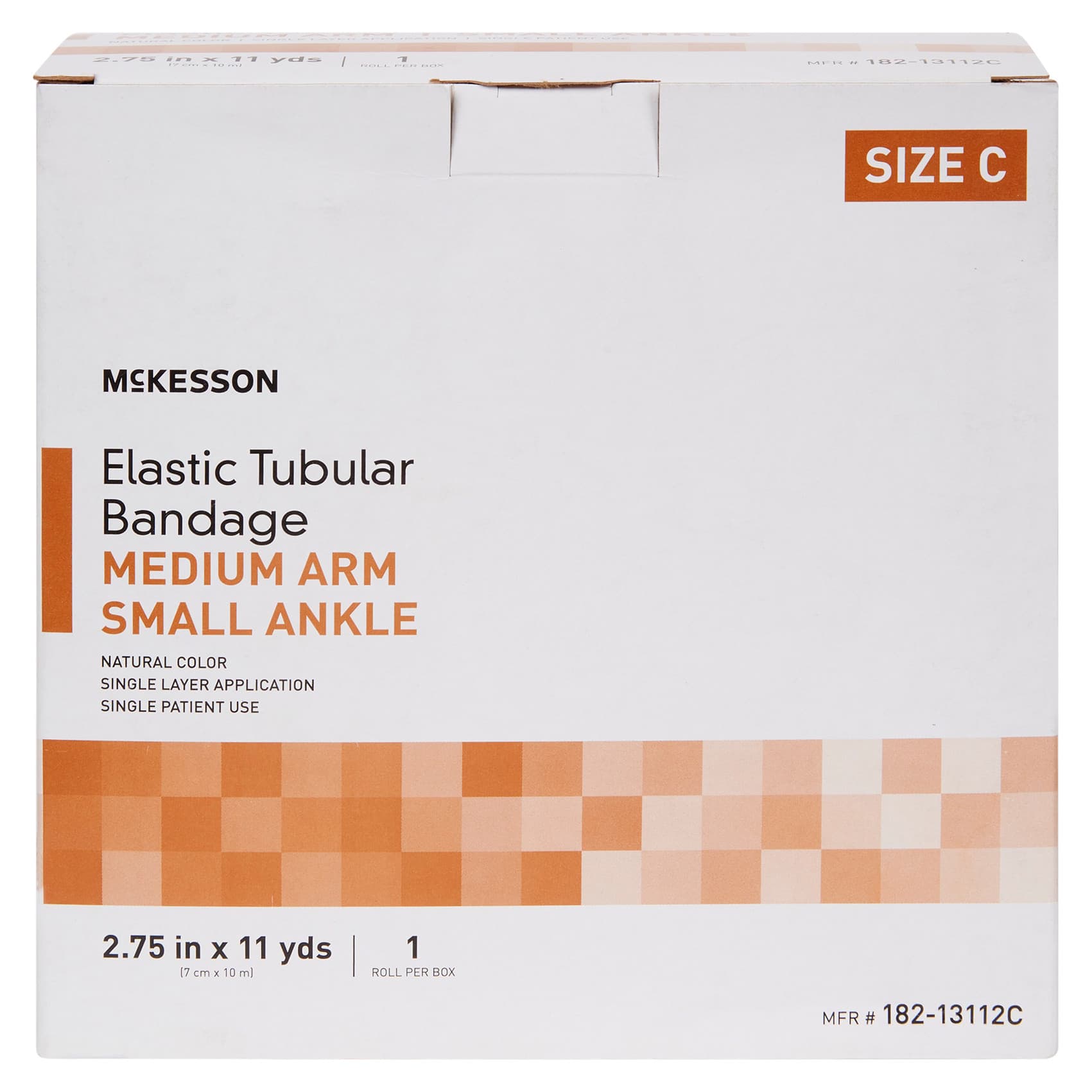 McKesson Spandagrip Elastic Tubular Support Bandage Natural NonSterile - Image 2