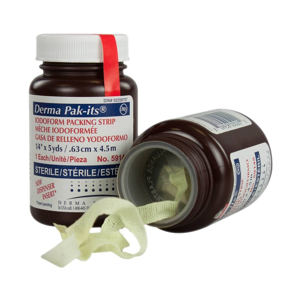 Derma Pak-Its Iodoform Wound Packing Strip - Image 2