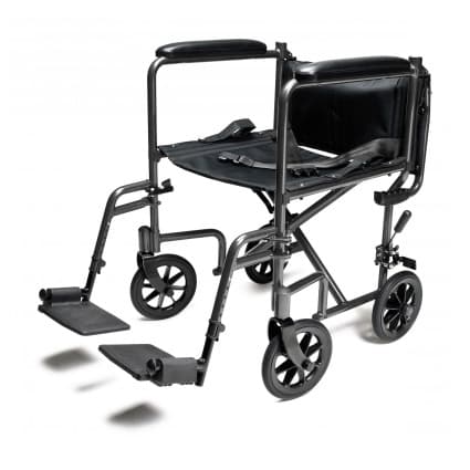 Everest & Jennings Steel Transport Chair - Image 5