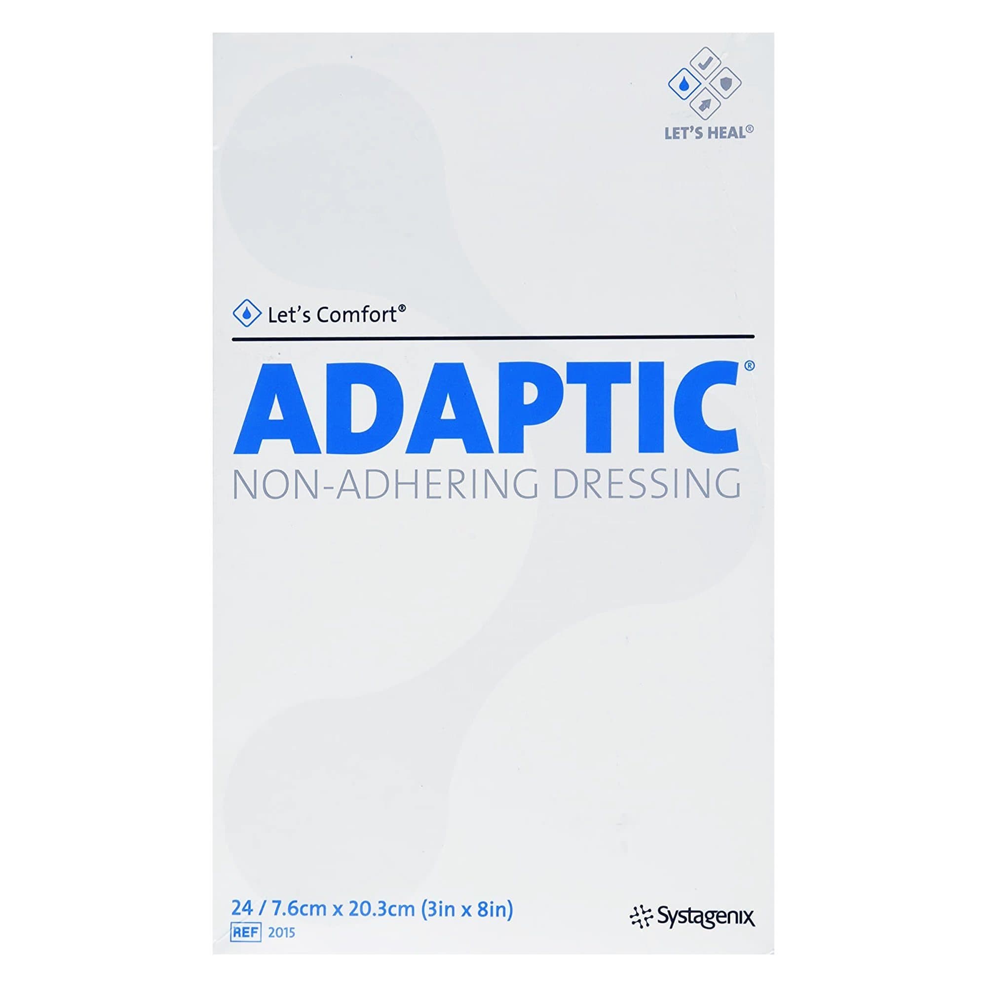 3M Adaptic Oil Emulsion Impregnated Dressing, 3 x 8 Inch - Case of 144 - Image 1