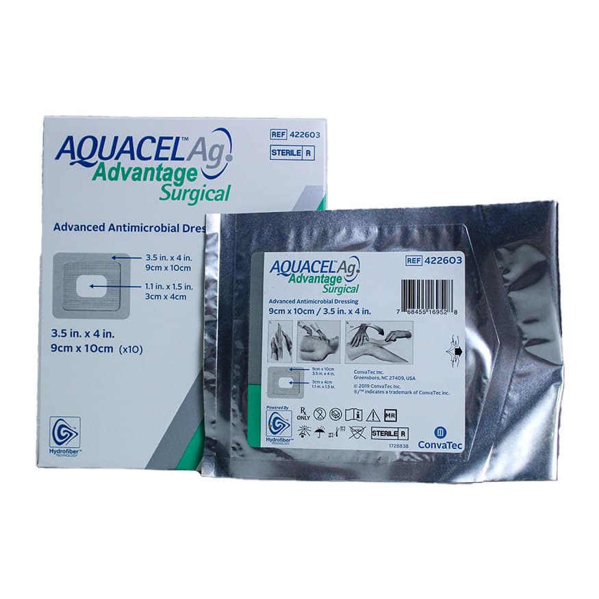 Convatec Aquacel Ag Advantage Surgical Dressings - Image 2