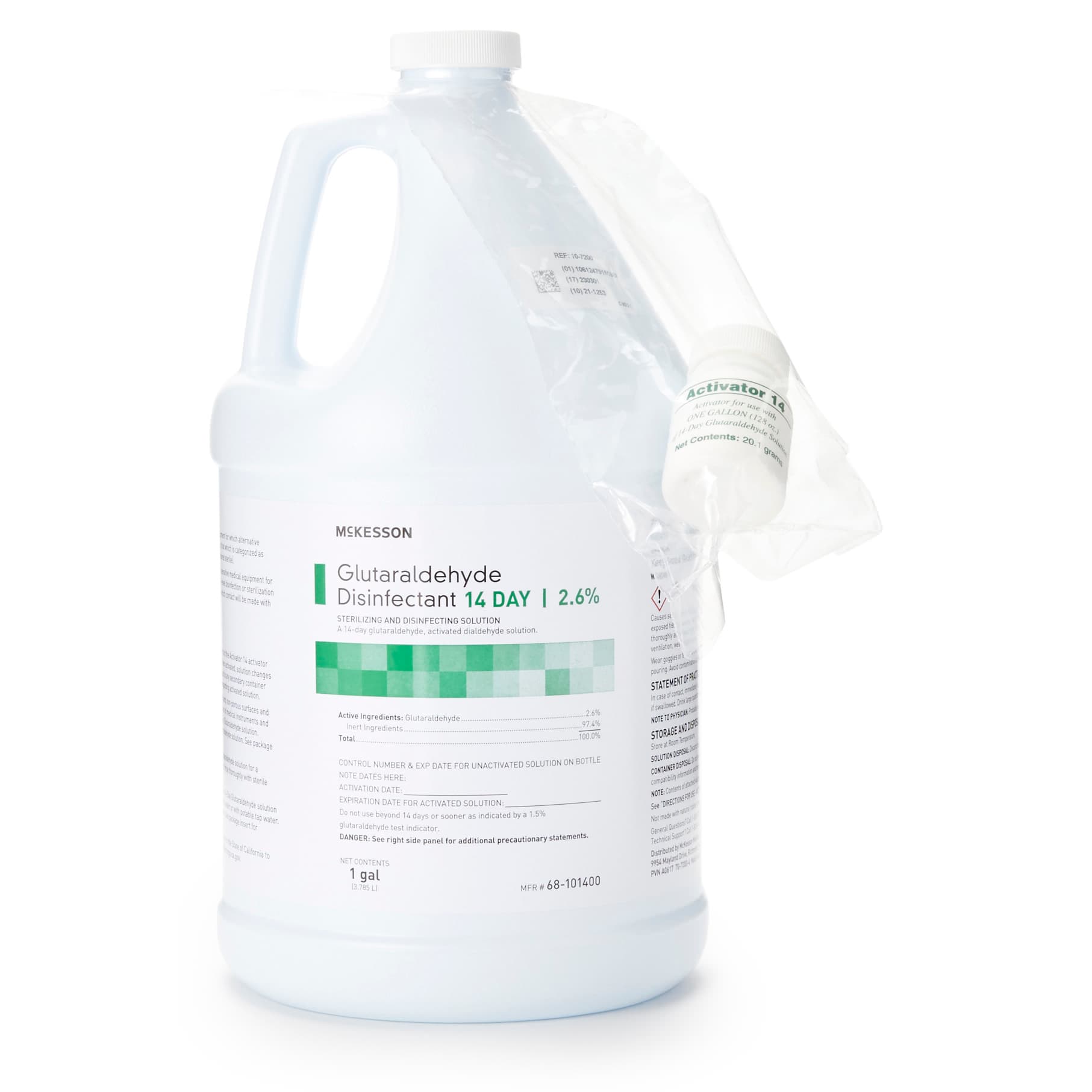 McKesson 14 Day Glutaraldehyde High-Level Disinfectant Liquid