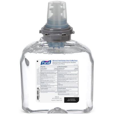 Purell Advanced Green Certified Hand Sanitizer Foam Refill Bottle for TFX Dispenser - Image 1