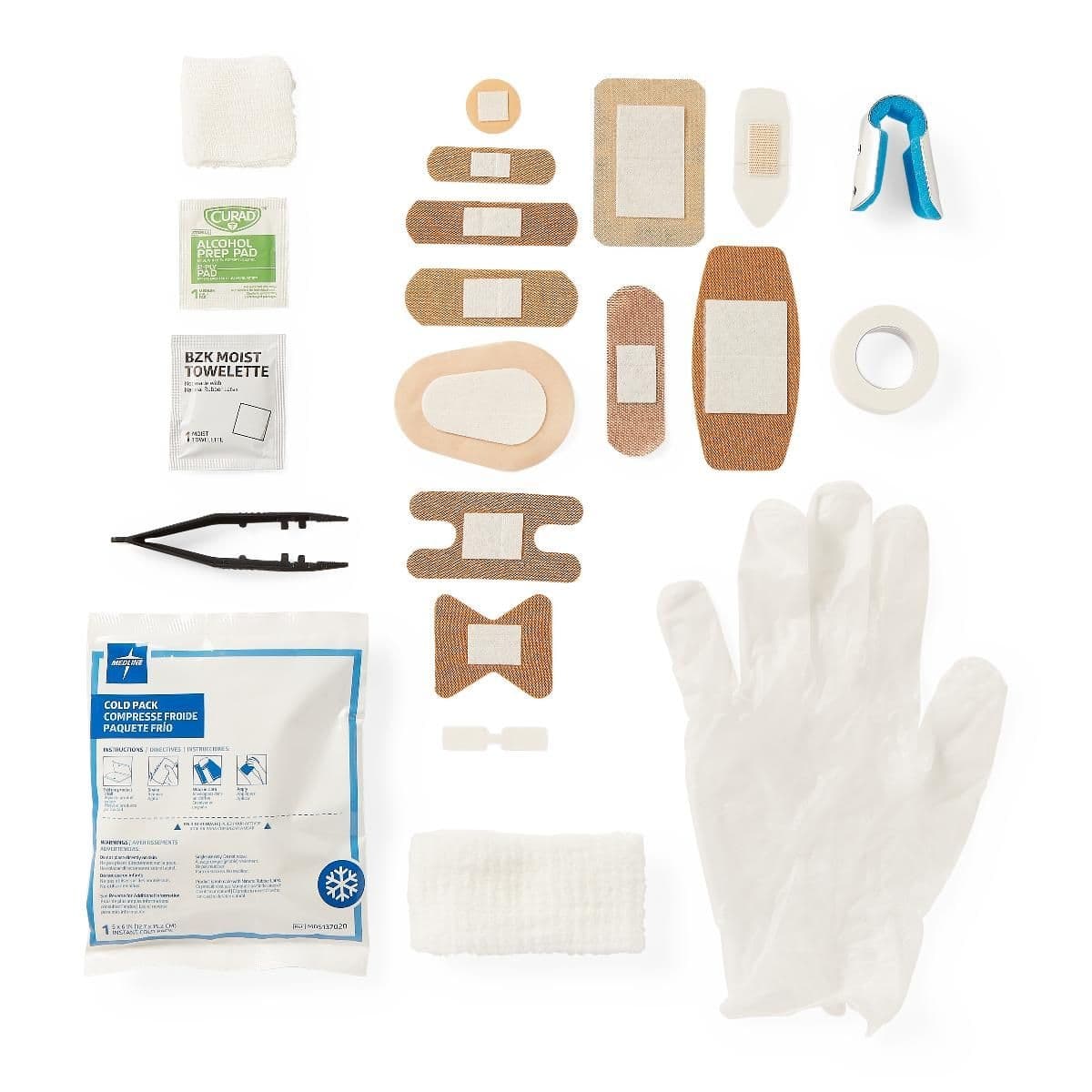 Medline CURAD 175 Piece First Aid Kit - Image 3