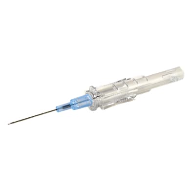 Smiths Protectiv Plus Peripheral IV Catheter, Winged Hub, Grey, 16 Gauge, 1.25 Inch - Case of 200 - Image 1