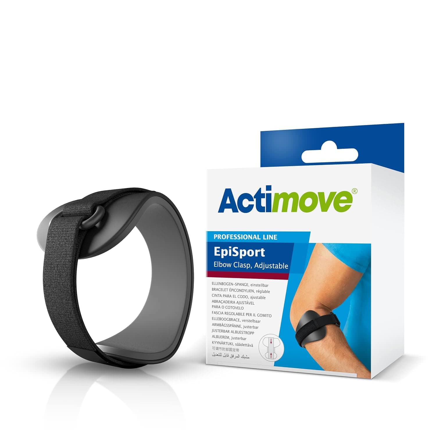 Actimove Episport Elbow Support Black - Image 1