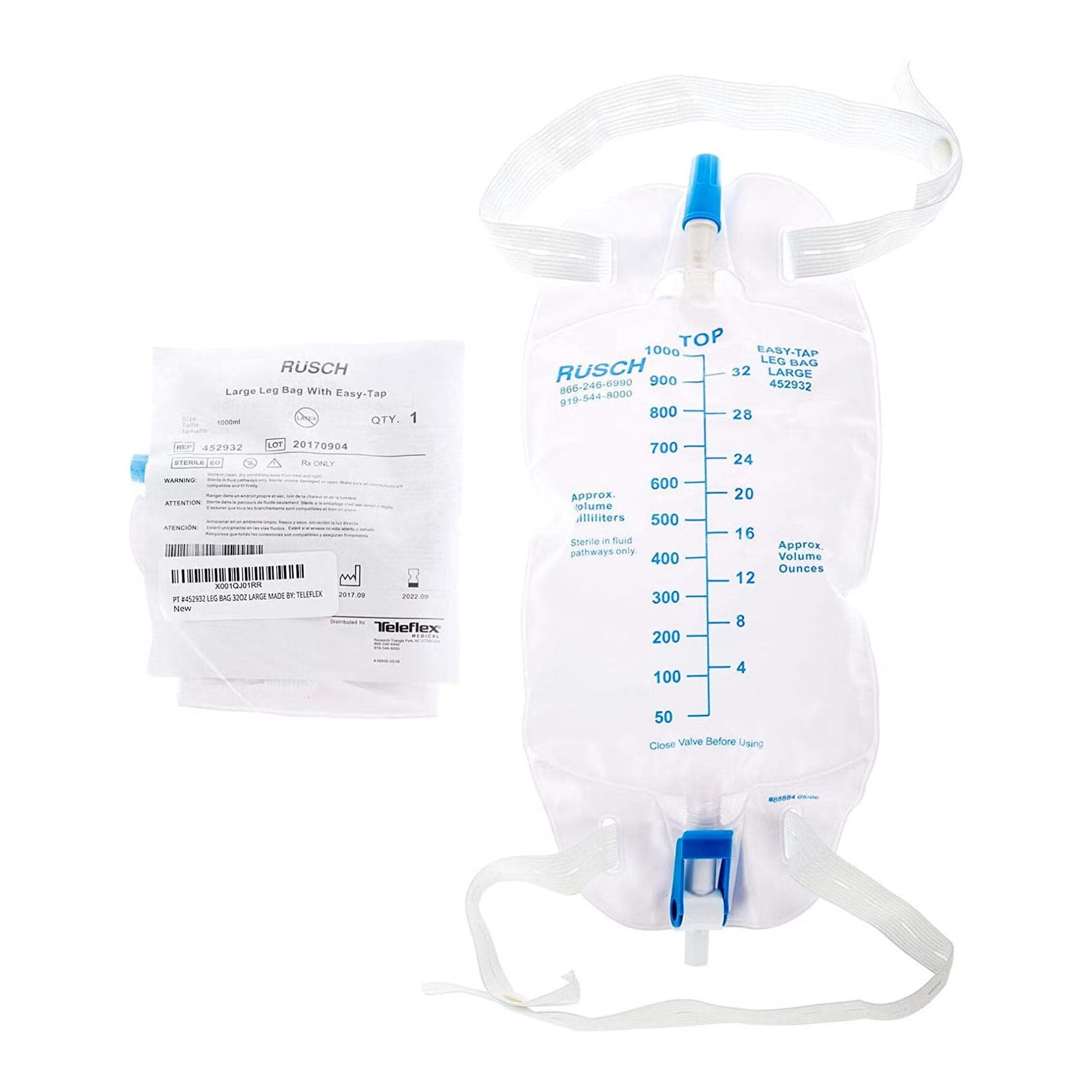 Rusch EasyTap Legs Bags - Image 1
