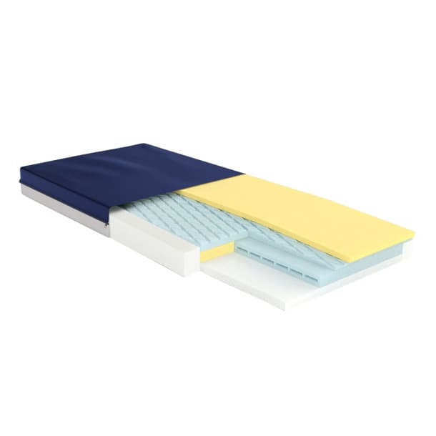 Drive Gravity 9 Premium Long Term Care Pressure Redistribution Mattress, Without Raised Rails, 36 W x 80 L x 6 H Inch - Image 1