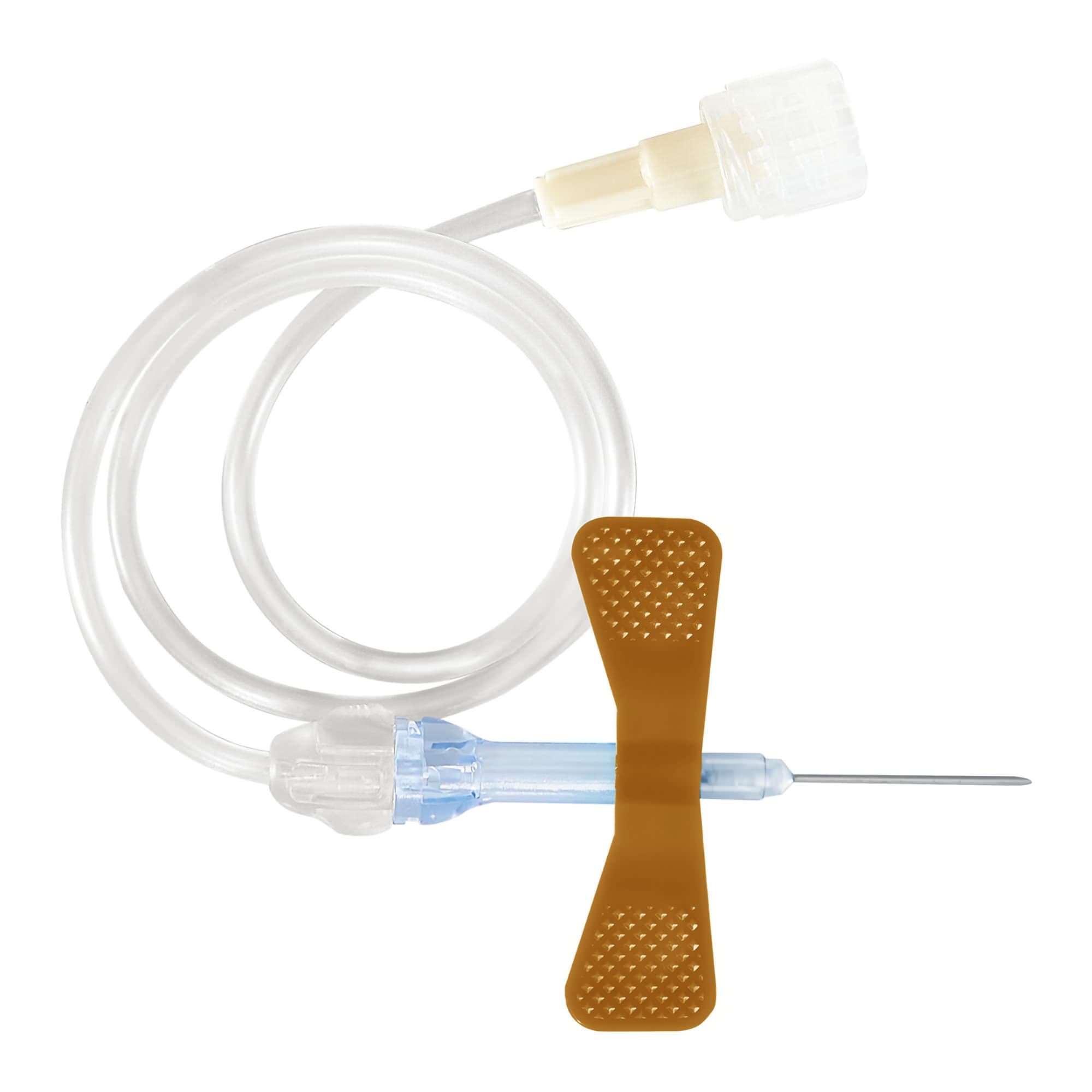 SafeTouch Safety Winged Infusion Set, 19G x 3/4 Inch, 12" Tubing - Case of 500 - Image 1