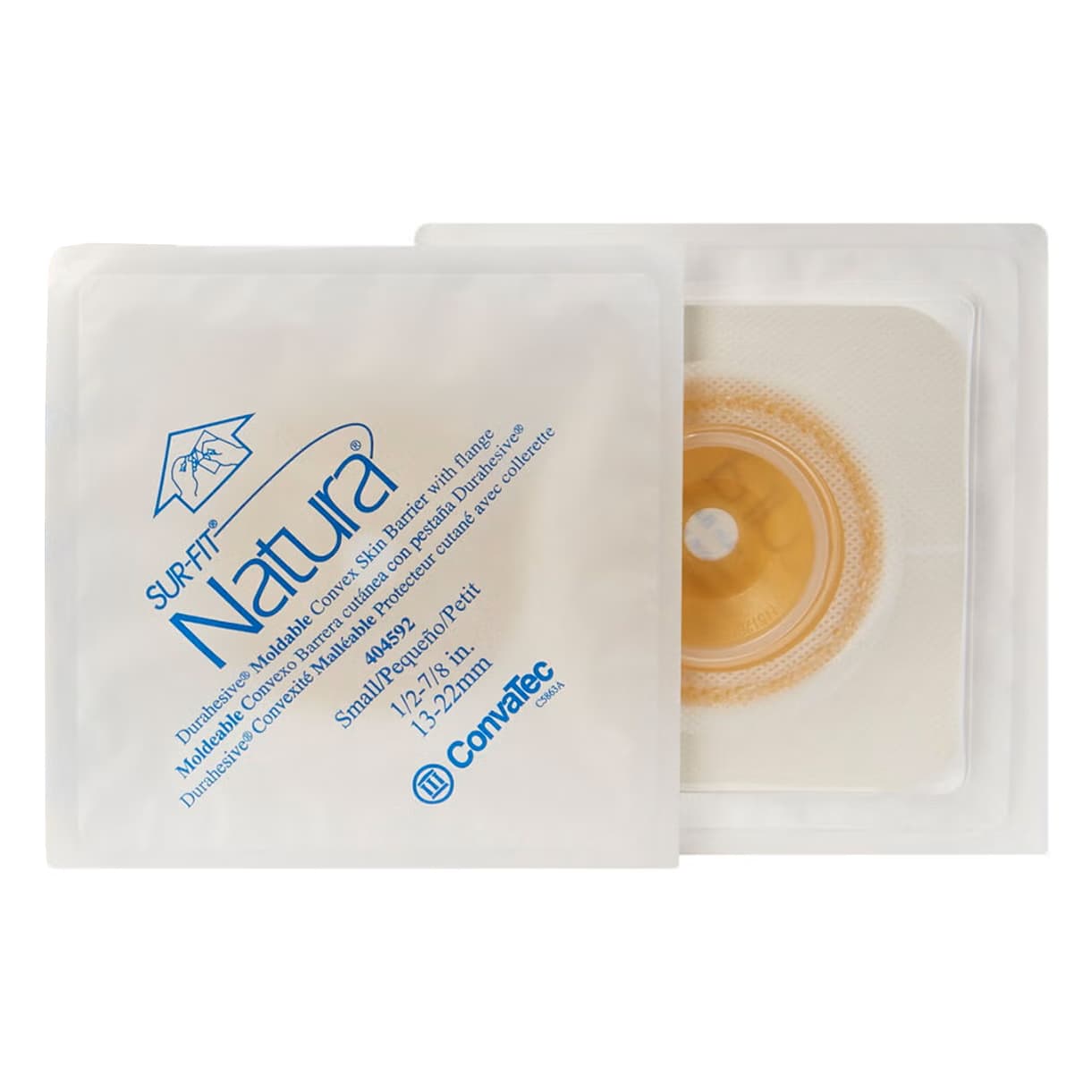 SUR-FIT Natura Moldable Technology Skin Barrier, 1/2 - 7/8 Inch Convex - Each - Image 1