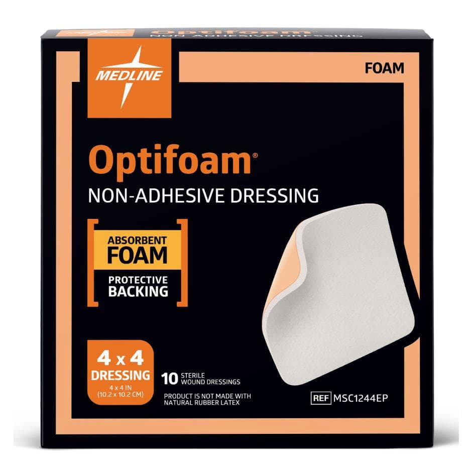 Optifoam Non Adhesive Foam Dressing, Sterile - Image 1