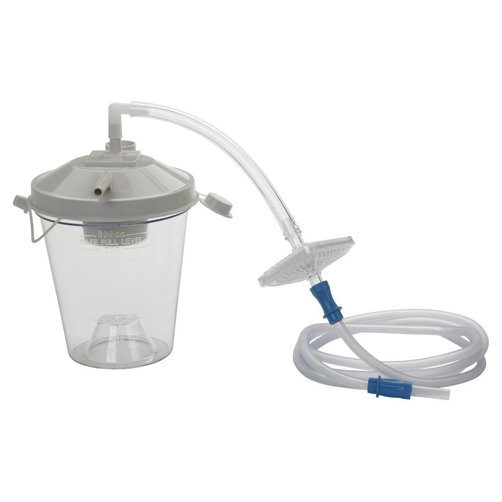Drive EVO Medical Solutions 800cc Canister Collection Kit - Case of 12 - Image 1