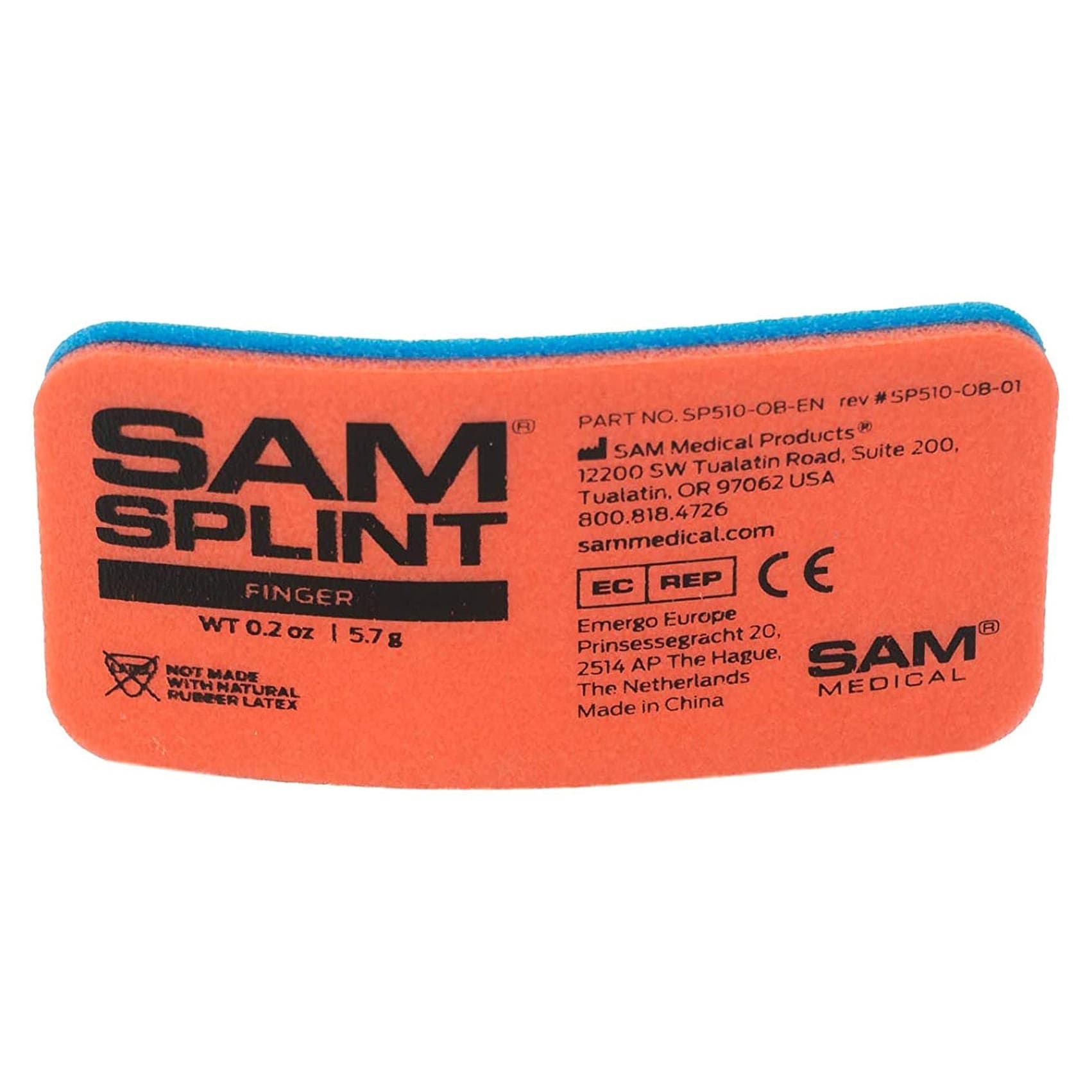 SAM Finger Splint Blue-Orange - Image 3