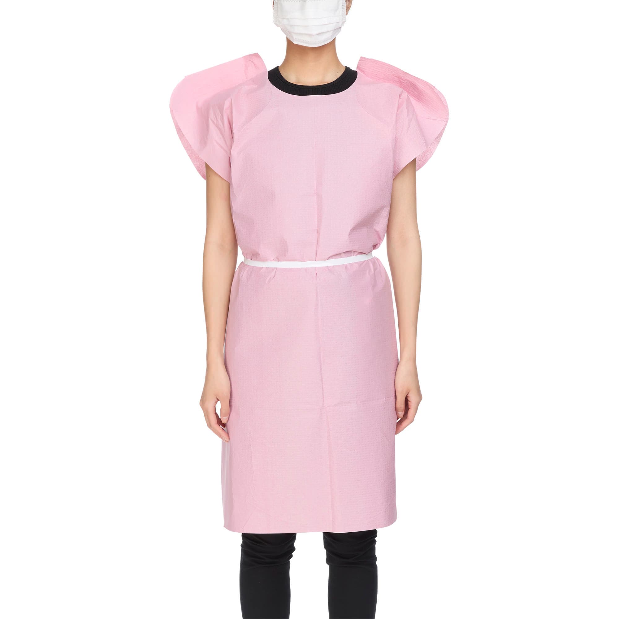 McKesson Patient Exam Gown, Mauve, 30 x 42 Inch - Case of 50 - Image 1