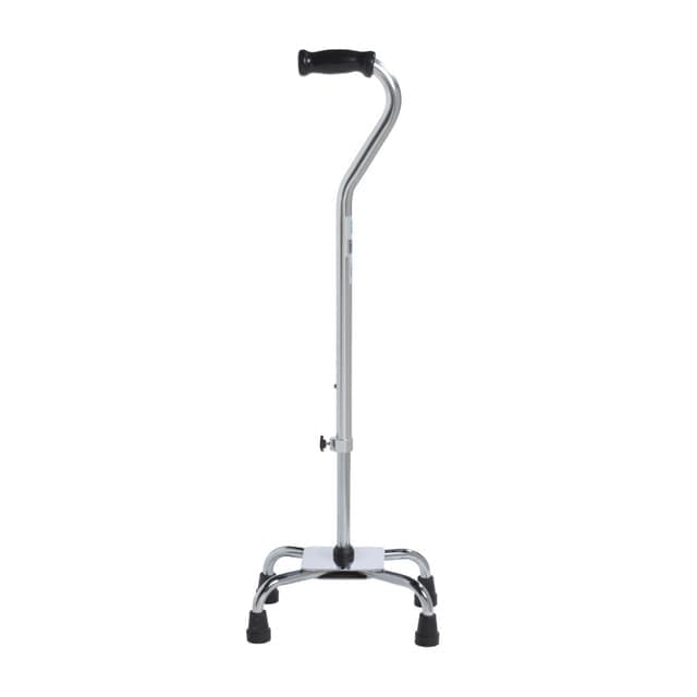 Drive Bariatric Chrome Quad Cane - Image 1
