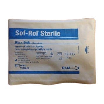 Sof-Rol Undercast Cast Padding, 6" x 4 Yards, Sterile - Case of 20 - Image 1