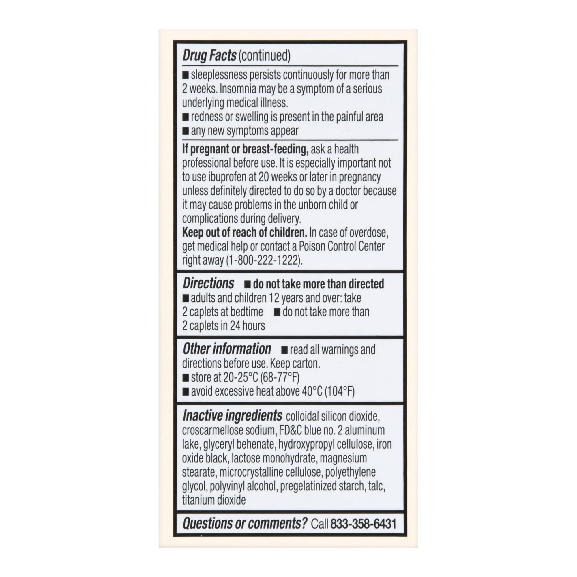 Foster & Drive Ibuprofen PM Pain Relief Capsule - Image 4
