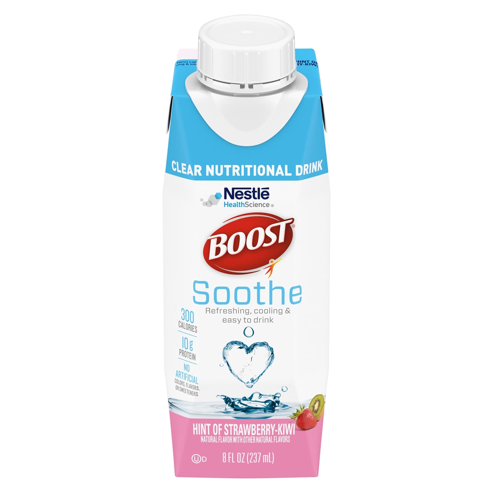 Boost Soothe Clear Nutritional Drink, Strawberry Kiwi - Each - Image 1
