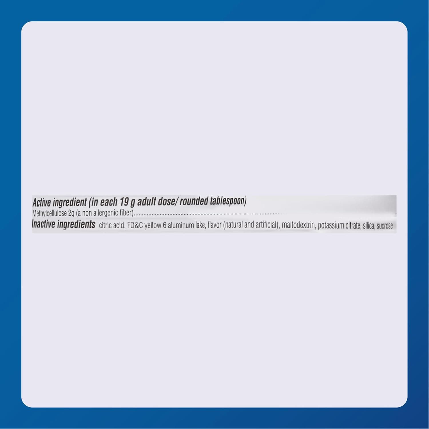 Major Fiber Therapy Powder, MethylCellulose, Orange Flavor, 16 oz - Image 4