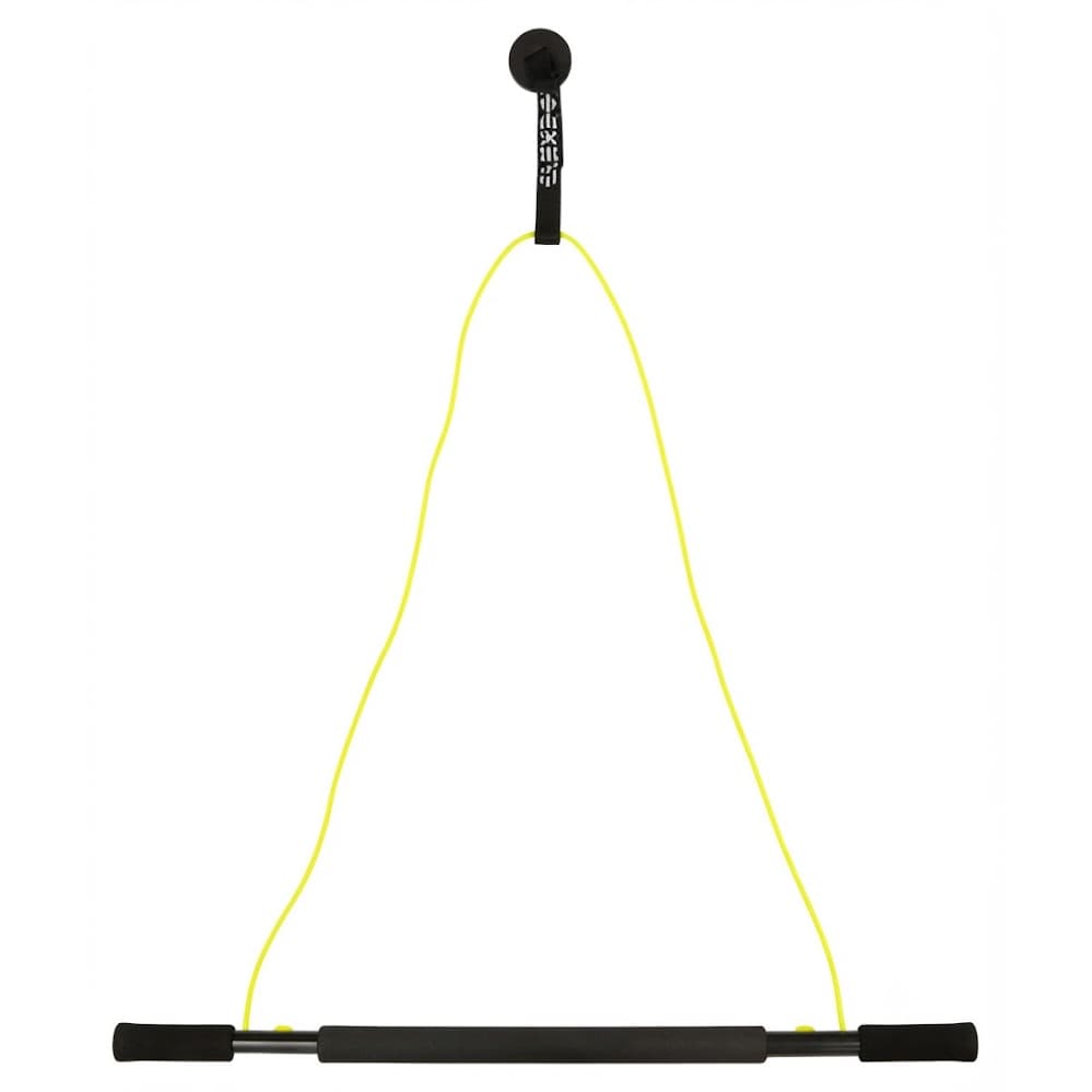 CanDo Over Door Exercise Bar And Tubing, Yellow, Extra Light - Image 1